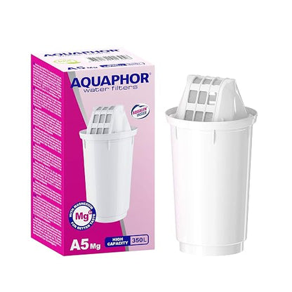 AQUAPHOR Prestige Water Filter Jug with 1x A5 350litre Cartridge, Cobalt Blue, 2.8litres Total Capacity