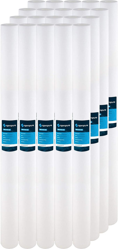 SpiroPure 40x2.5 10 Micron Spun Sediment Water Filter SDC-25-4010 (20 Pack)