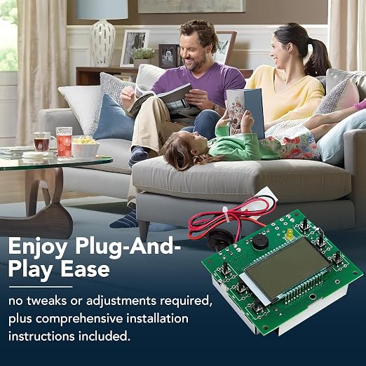 7360867 PWA Circuit Board for Northstar NSC22 NSC31 & EcoPure EPHS EP31 EP42 Water Softener Control Board Replacement