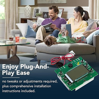 7360867 PWA Circuit Board for Northstar NSC22 NSC31 & EcoPure EPHS EP31 EP42 Water Softener Control Board Replacement