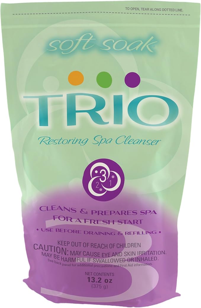 SpaGuard 43200 Trio Spa and Hot Tub 3 Month Pre Measured Water Softening Kit