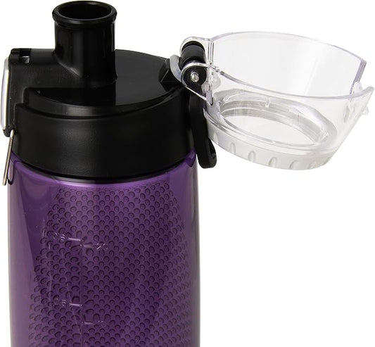 THERMOS 24 Ounce Tritan Hydration Bottle with Meter, Purple (Pack of 6)