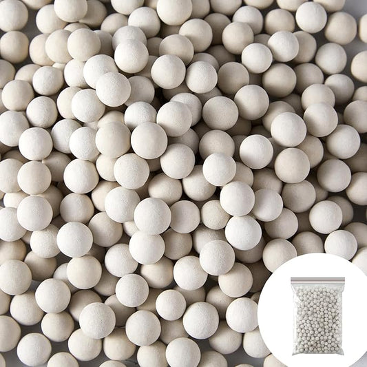 Weewooday 3.3 lbs 7-8mm Refill Condensate Neutralizer, Pickling Waste Liquid Neutralizer, Acidic Water Increases Alkalinity, Condensing Water Heater Media Filler, Condensate Neutralizes Balls (1 Bag)