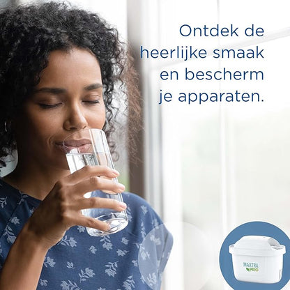 BRITA Flow XXL Water Filter Tank (8.2L) incl. 1x MAXTRA PRO All-in-1 Cartridge - Fridge-Fitting Dispenser for Families and Offices - Now in Sustainable Smart Box (Branding Slightly Different)