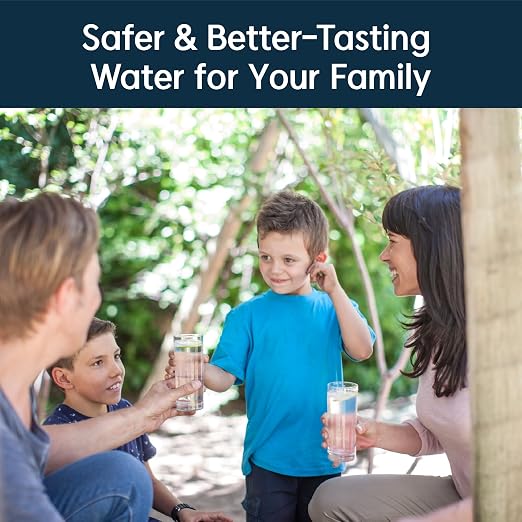 Pureal Under Sink Pre-Carbon Block Water Filter Replacement Cartridge, Reduces Chlorine, VOCs, THM & Rust, Improves Taste & Odor, Protects Membrane, Tool-Free Quick Twist, Made in Korea (PPF-1101)