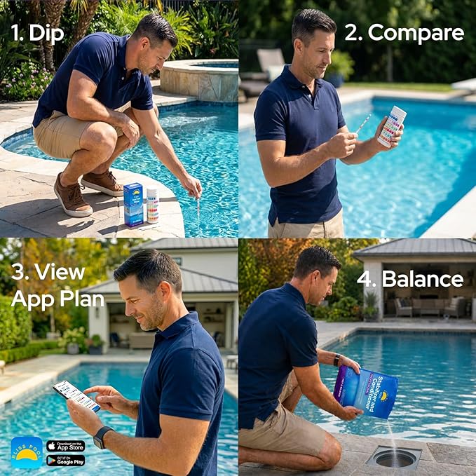 Chlorine Stabilizer & Conditioner for Swimming Pools, Saltwater Compatible, Concentrated Cyanuric Acid, Make Chlorine Last Longer, 4 lb