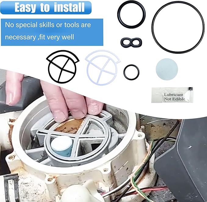 WS35X10020 Water Softener Seal Kit for 1" High Flow Water Softeners parts
