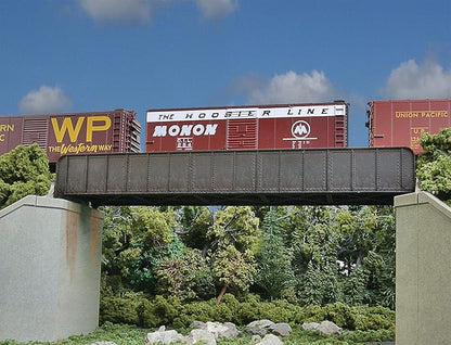 Walthers Cornerstone 70' Single-Track Railroad Through Girder Bridge 933-4502 HO Scale Model Railroad - Structure Kit