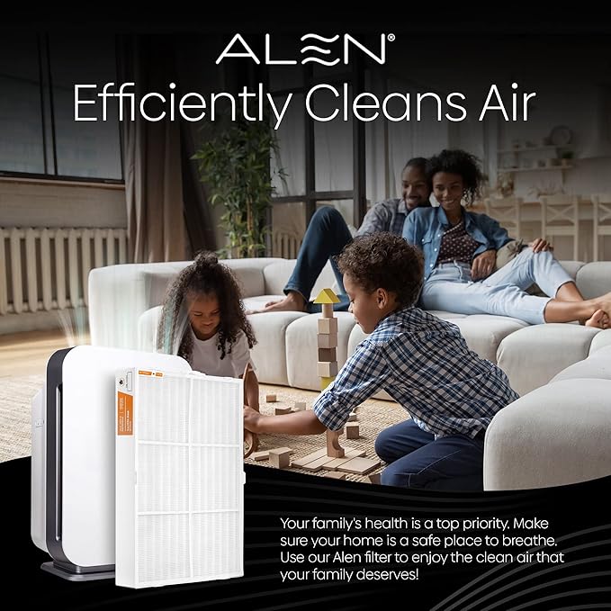 Alen Air Filter B7-Fresh Replacement HEPA Filter for BreatheSmart 75i Air Purifier - Captures Allergens & Mold + Odors & Smoke (1 Filter)