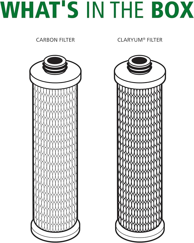Carbon & Claryum® Filter Replacements for the AO-US-RO-4000 - Not Compatible with SmartFlow Systems