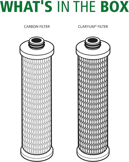 Carbon & Claryum® Filter Replacements for the AO-US-RO-4000 - Not Compatible with SmartFlow Systems