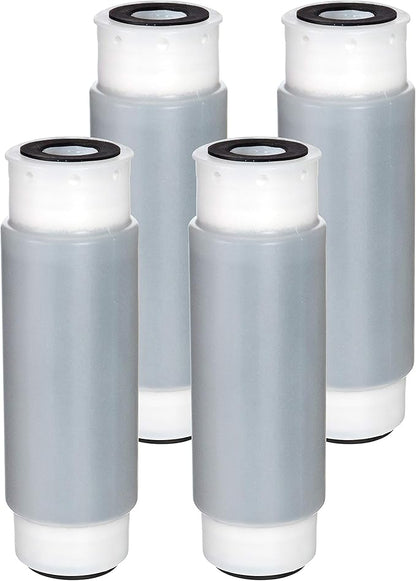 Waterdrop AP117 Whole House Water Filter, Replacement for 3M® Aqua-Pure AP117 Drinking Water System, Whirlpool® WHKF-GAC for Chlorine, Dirt and Rust Reduction, Pack of 4