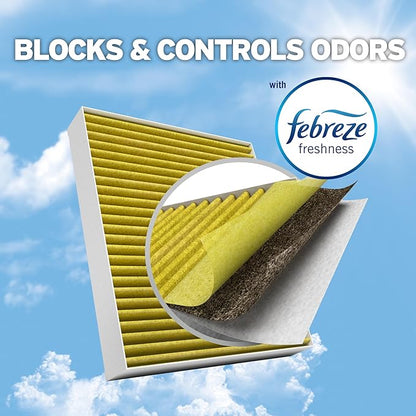 Purolator PBC35667 PurolatorBOSS Automotive Cabin Air Filter with Febreze & Activated Carbon, Car & Truck Passenger Compartment OEM Filter Replacement for Toyota RAV4, Camry, Corolla (Pack of 3)