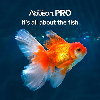 Aqueon PRO Replacement Filter Cartridges, NoDrip Design, For Freshwater and Saltwater Aquariums, Medium, 3 pack