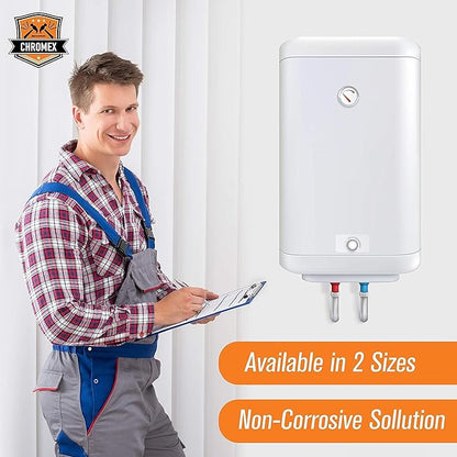 Chromex Tankless Water Heater Descaling Solution | Highly Effective Descale, 1 gallon