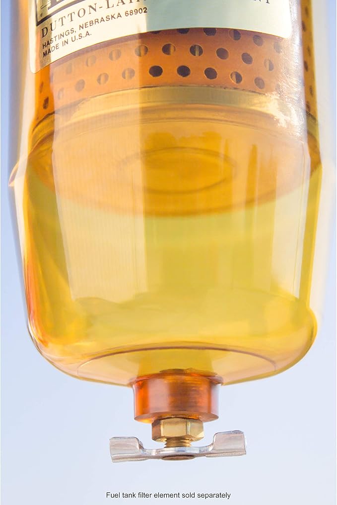 Goldenrod (495-4) Fuel Tank Filter Replacement Bowl Alcohol Resistant Polymer Material