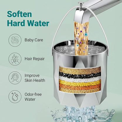 Bath Faucet Filter, 10-Stage Advanced Shower Water Filter