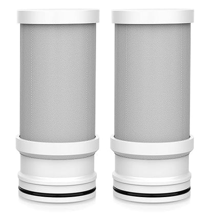 VORTOPT NSF Certified Replacement for T1-ACF/T2-ACF T6-CTO Faucet Water | 3-6 Months Lifetime, Reduces Chlorine, Taste and Odor T1/T2 T6-CTO Filter(2 Pack)
