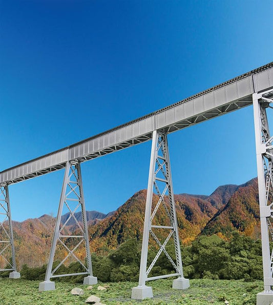 Walthers Cornerstone Steel Railroad Bridge Tower Bent 2 Pack - Kit Train Collectable Train