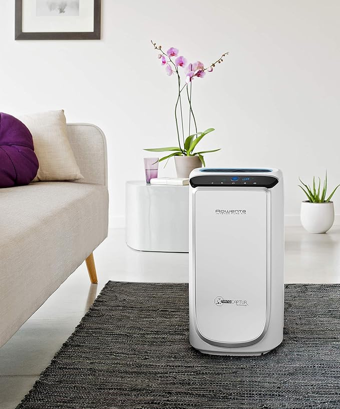 Rowenta XD6065 Active Carbon Filter Odor Eliminator for PU4020 Intense Pure Air Bedroom Auto Purifier