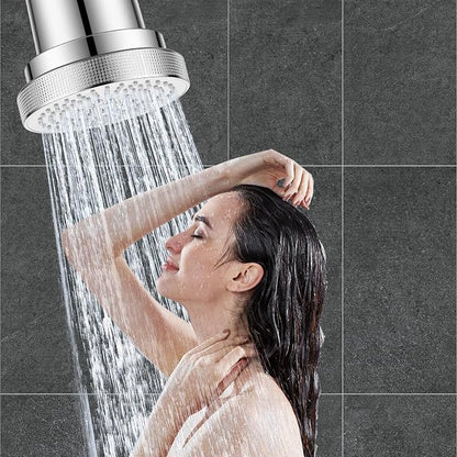 Aquaronvie NSF Certified Filtered Shower Head with KDF-55, High Pressure 3 Spray Modes Showerhead Water Softener for Hard Water, Remove Chlorine & Impurities for Softer Skin and Hair, Chrome