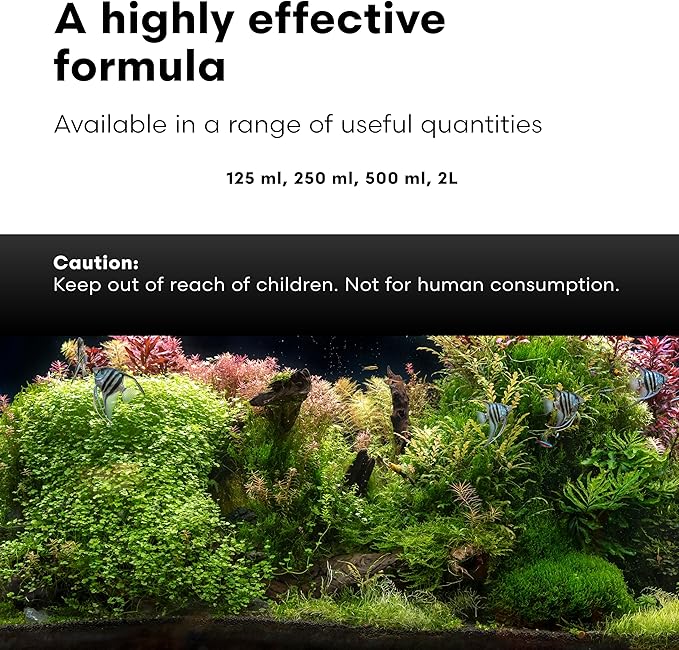 Brightwell Aquatics Caridina GH+ Mineral Supplement Restores Calcium Magnesium Potassium Sodium in Soft RO/DI Water for Shrimp Breeding and Plant Health, 125 ml