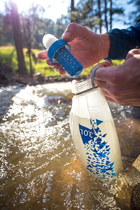 Katadyn BeFree 3.0L Water Filter, Fast Flow, 0.1 Micron EZ Clean Membrane for Personal or Small Group Camping, Backpacking or Emergency Preparedness (8019640)