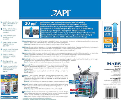 API FILSTAR XP FILTRATION FOAM 30 PPI Aquarium Canister Filter Filtration Pads 2-Count