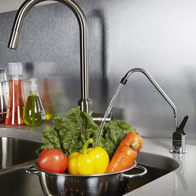 Home Master TMAFC Artesian Full Contact RO System 7-stages 4.5s Fill Rate & ISetTMA8 Water Filter Change Set White