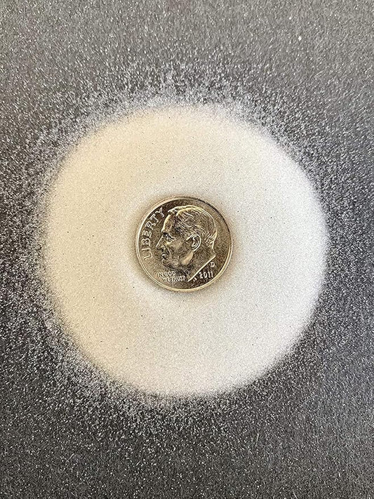 Sandblasting Media Glass Beads #8 Medium 70-80 Grit (10 LBS) for Sandblaster Abrasive, Blasting Gun, Sand Blast Cabinet