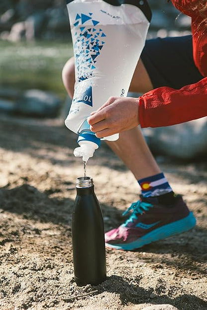 Katadyn BeFree 3.0L Water Filter, Fast Flow, 0.1 Micron EZ Clean Membrane for Personal or Small Group Camping, Backpacking or Emergency Preparedness (8019640)