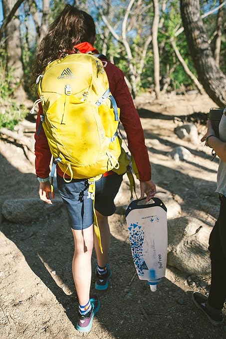 Katadyn BeFree 3.0L Water Filter, Fast Flow, 0.1 Micron EZ Clean Membrane for Personal or Small Group Camping, Backpacking or Emergency Preparedness (8019640)