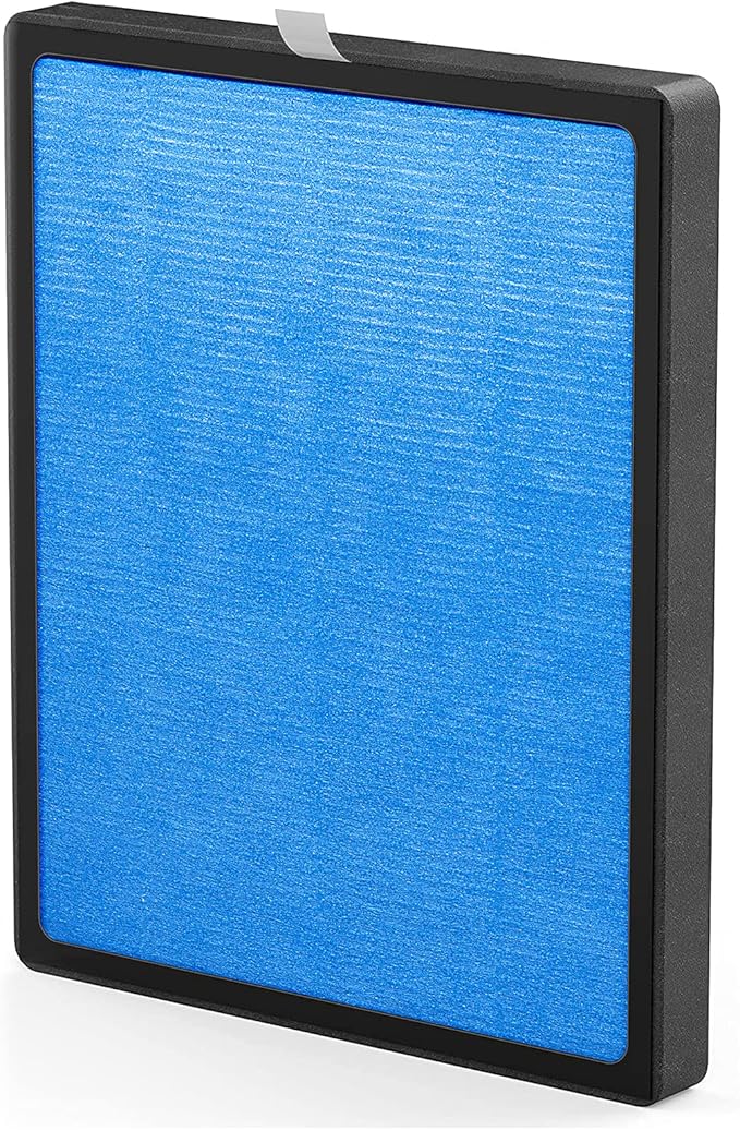 YIOU Air Purifier R1 Replacement Filter, 3-in-1 Pre-Filter, True HEPA Filter, High-Efficient Activated Carbon Filter(Original), Blue