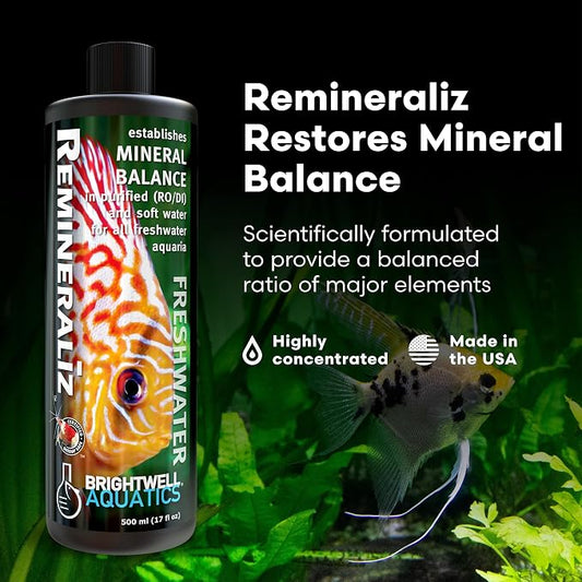 Brightwell Aquatics Remineraliz GH & TDS Mineral Supplement 250ml
