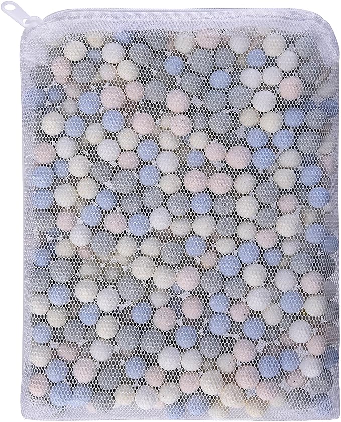 JIHAQUA Aquarium Ceramic Filter Media Bio Filter Rings, Bio Ceramic Ball for Freshwater,Marine Fish Tank,Canister Filter,Koi Pond (Color, 18 Lbs)