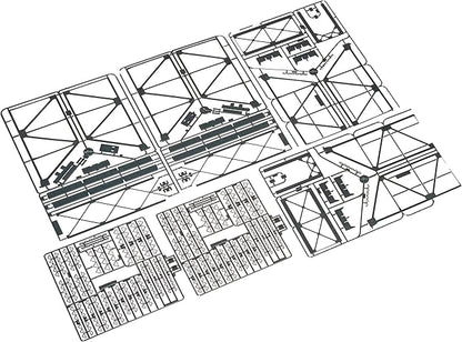 Walthers Cornerstone Series Kit HO Scale Single-Track Truss Bridge