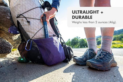 LifeStraw Personal Water Filter for Hiking, Camping, Travel, and Emergency Preparedness