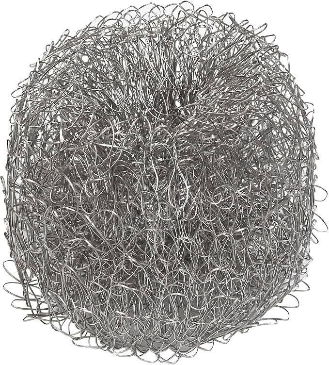 Chef Aid Stainless Steel Doughnut Kettle Descaler, Silver