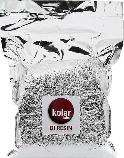 Kolar Labs - DI Color Changing Deionization Resin – for Fish Tanks, Ponds & Aquariums, Reef Aquarium Grade (3.4kilo, 7.5lbs)