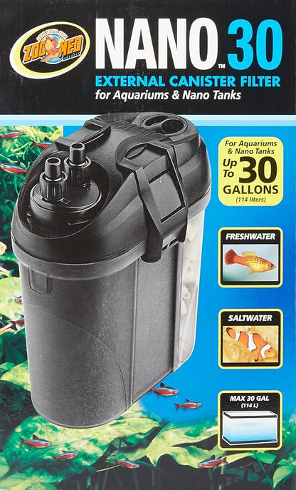 ZooMed Nano 30 External Canister Filter