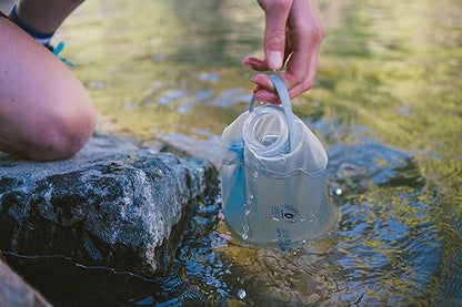 Katadyn BeFree 3.0L Water Filter, Fast Flow, 0.1 Micron EZ Clean Membrane for Personal or Small Group Camping, Backpacking or Emergency Preparedness (8019640)